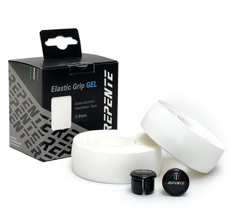 Repente stuurlint elastic grip 3.4mm gel wit - 110945