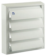 Renson 1006251 - dampkaprooster opbouw 433 alu ral 9010 173x173mm | 2 stuks