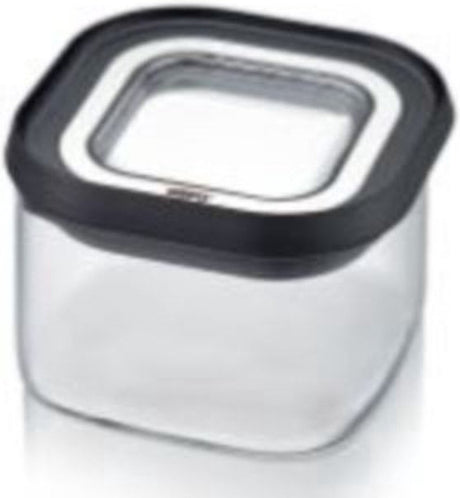 Gefu pantry voorraadbus – 400 ml – borosilicaatglas – luchtdicht stapelbaar