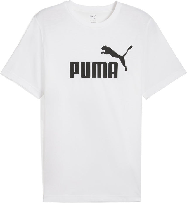 Puma ess no. 1 logo tee heren tshirt - white 2xl