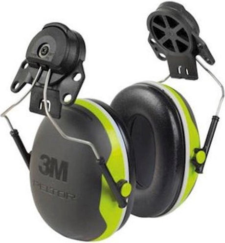 Merkloos sans marque 3m peltor x4p3 gehoorkappen met helmbevestiging hi-viz