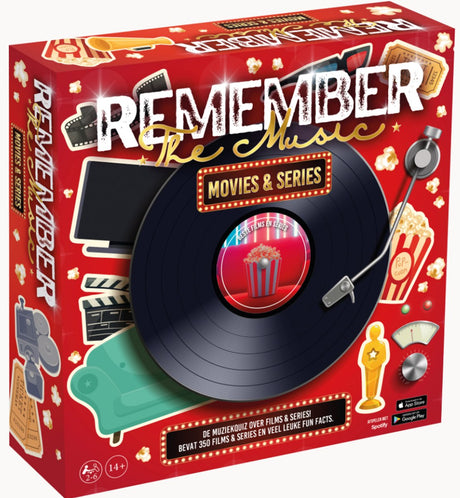 Asmodee remember the music – movies series | muziekspel partyspel | filmmuziek series soundtracks | gezelschapsspel voor volwassenen families