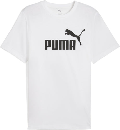 Puma ess no. 1 logo tee heren tshirt - white l