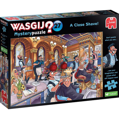Jumbo wasgij mystery 27 - vlam in de pan! - 1000 stukjes puzzel - legpuzzel volwassenen