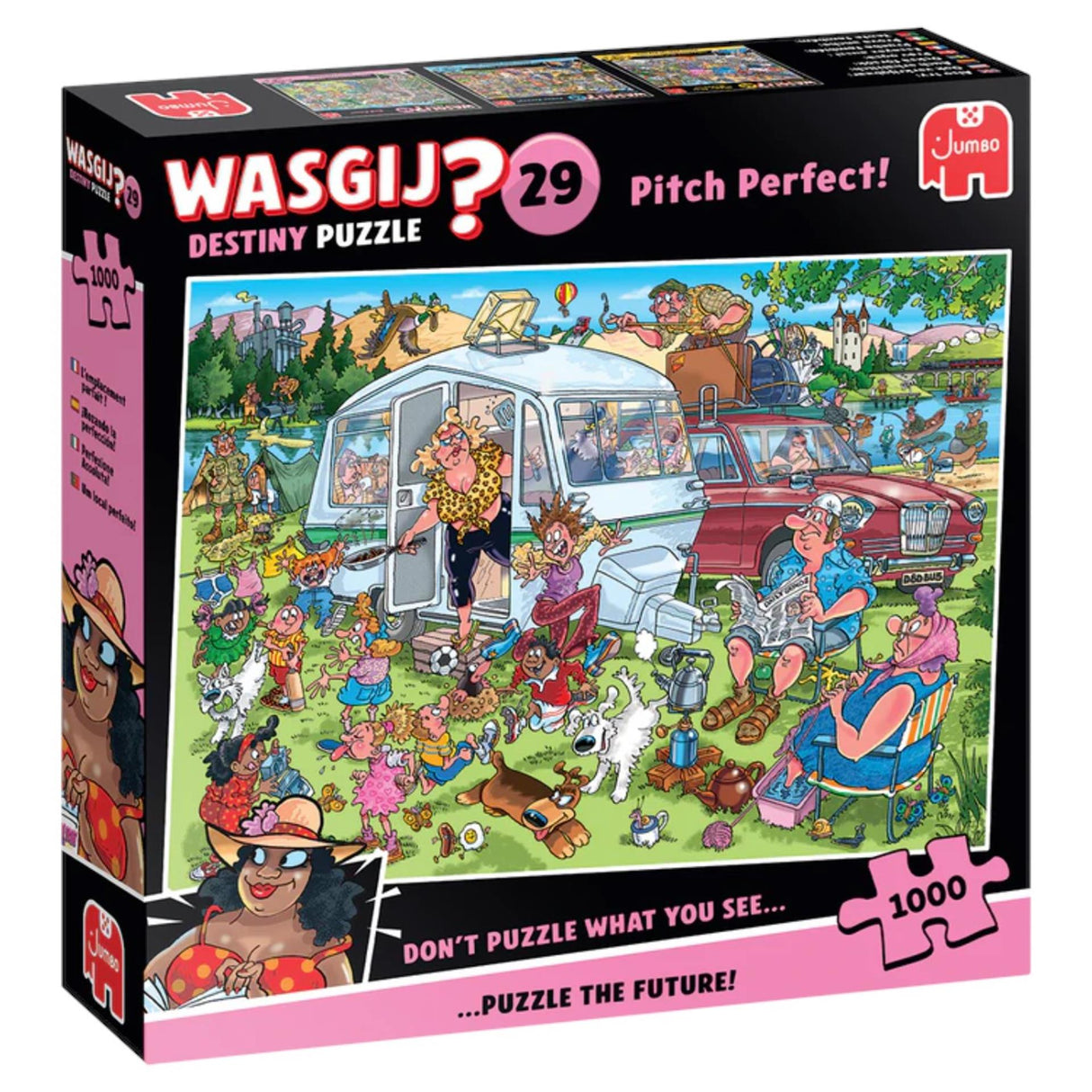 Jumbo wasgij destiny 29 legpuzzel - pitch perfect! - 1000st.