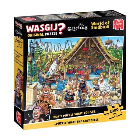Jumbo wasgij original efteling - de wereld van sindbad! - 1000 stukjes puzzel - legpuzzel