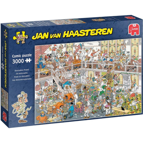Jumbo jan van haasteren puzzel de verbouwing 3000 stukjes