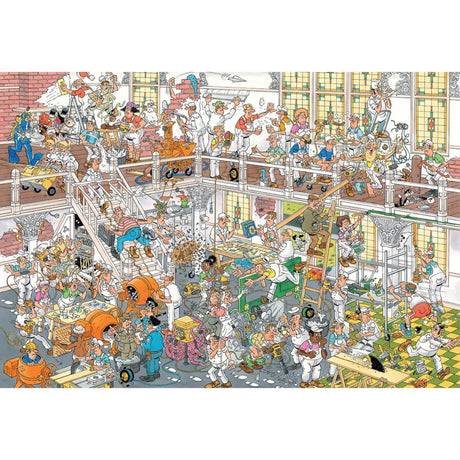 Jumbo jan van haasteren puzzel de verbouwing 3000 stukjes