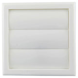 Renson 1006372 - dampkaprooster opbouw 733 pvc ral 9010 154x154mm | 2 stuks