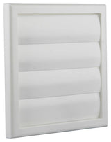 Renson 1006374 - dampkaprooster opbouw 733 pvc ral 9010 187x187mm | 2 stuks