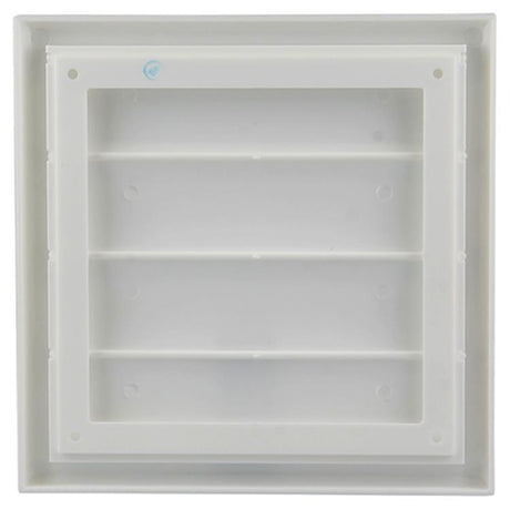 Renson 1006374 - dampkaprooster opbouw 733 pvc ral 9010 187x187mm | 2 stuks