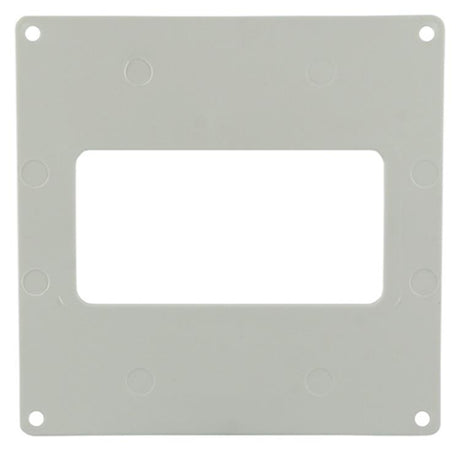 Renson 1006429 - set 2 st.pvc afdekplaten 7032 wit 110x55mm | 5 stuks