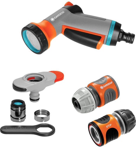 Gardena indoor bewateringsset actie, set met broes en systeemonderdelen
