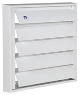 Renson 1013879 - lamellenrooster alu wit 433 210x210mm | 2 stuks