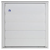 Renson 1013879 - lamellenrooster alu wit 433 210x210mm | 2 stuks