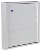 Renson 1013879 - lamellenrooster alu wit 433 210x210mm | 2 stuks