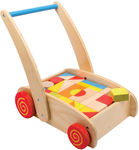 Small foot - loopwagen bouwblokken