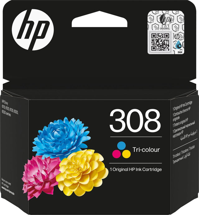 Hp 308 - inktcartridge - origineel - standaard capaciteit - kleuren