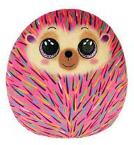 Ty squish a boo hildee pink hedgehog, 20cm