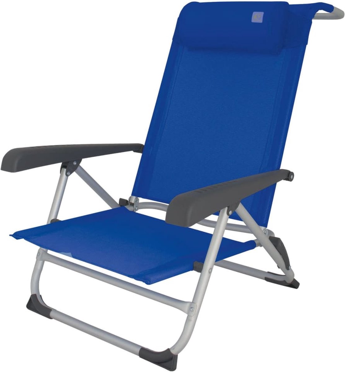 Eurotrail acapulco - campingstoel strandstoel - royal blauw