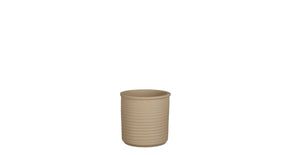 Momo pot cilinder taupe - h16xd16cm