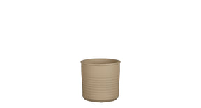 Momo pot cilinder taupe - h18xd19cm