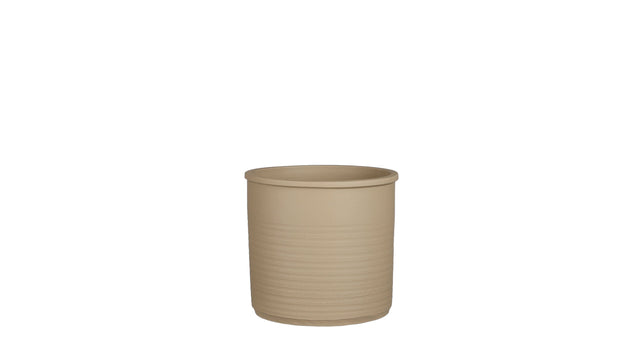 Momo pot cilinder taupe - h21xd23cm