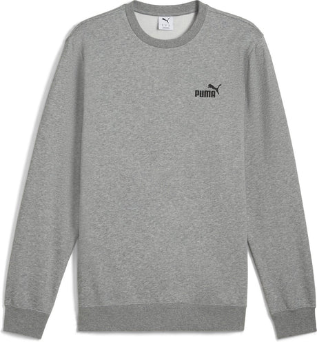 Puma ess small no. 1 logo crew fl unisex trui - medium gray heather xxl
