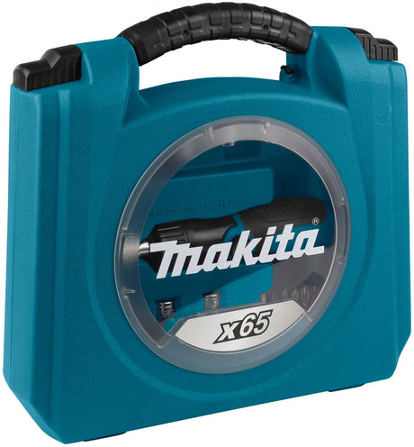 Makita d-42020 ratel- dop- schroefbitset 65-delig in koffer
