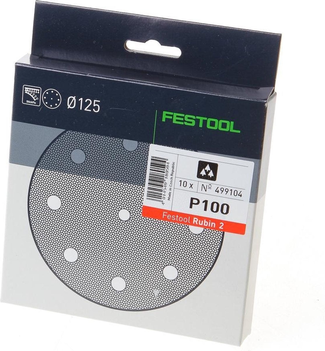 Festool schuurpapier schijven [10x] -ru2 k120 499105