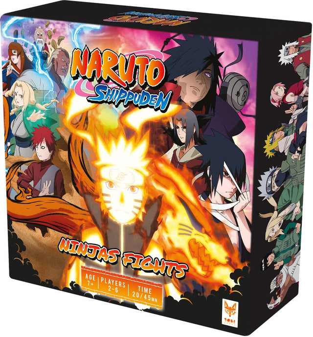 Topi games naruto shippuden ninjas fights - bordspel - engels