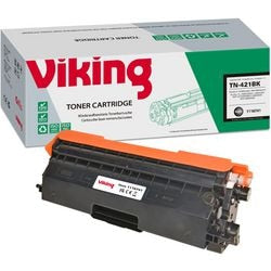 Tonercartridge viking compatibel brother tn421bk