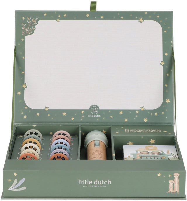 Little dutch verhalen projector zaklamp fsc - safari friends