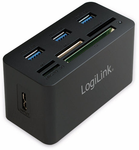 Logilink cr0042 laptop dock poortreplicator bedraad usb 3.2 gen 1 (3.1 gen 1) type-a zwart