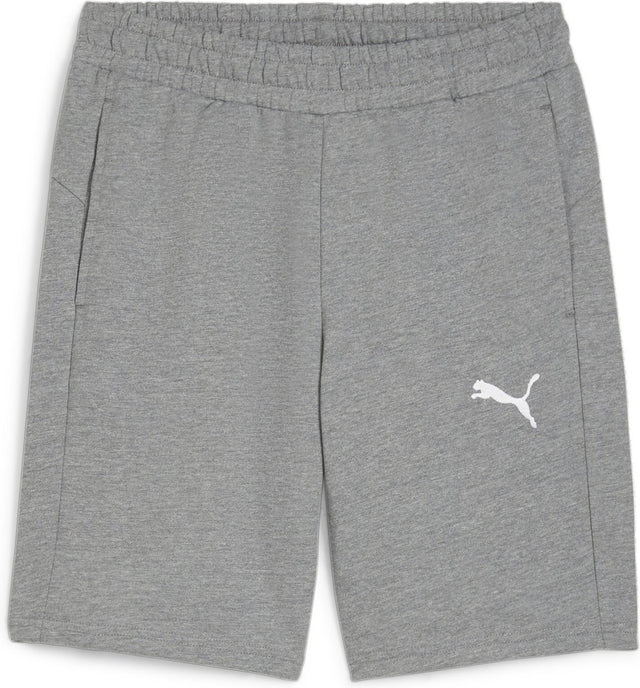 Puma teamgoal casuals shorts heren sportbroek - medium gray heather- white