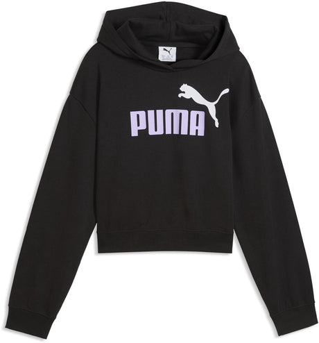 Puma ess 2 color no 1 logo short length hoodie tr g 128