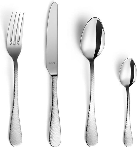 Amefa sierra - 6 persoons - 24-delige bestekset - voor 6 personen - zilver-luxe geschenkdoos- hoogwaardig 18 10 chroomnikkelstaal