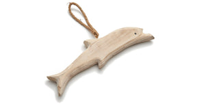 Paulownia dolphin 39x13cm