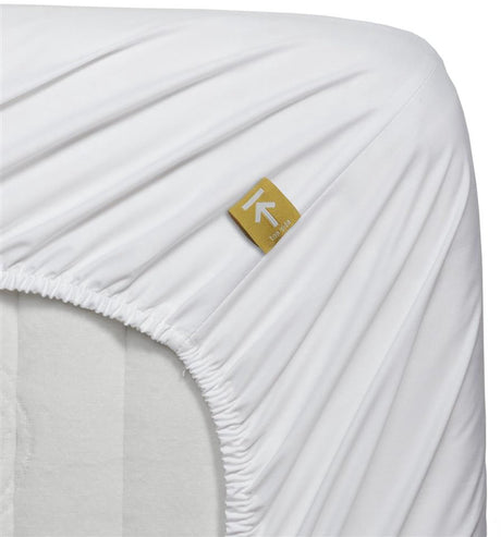 Beddinghouse - percale katoen - hoeslaken - 90x220 cm - wit