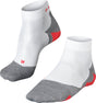 Falke ru5 short anti-blaar functioneel materiaal hardloopsokken heren wit - maat 44-45