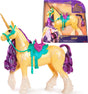 Unicorn academy - eenhoorn leaf - met afneembaar hoofdstel en zadel