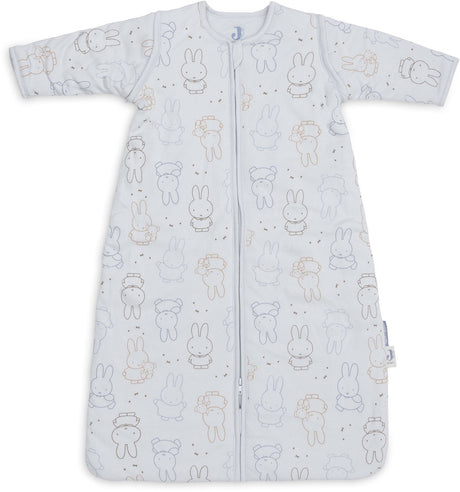 Jollein slaapzak met afritsbare mouw 90cm miffy moments cloudy blue