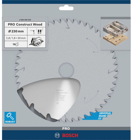 Bosch cirkelzaagblad multi material - 190 x 30 x 2,4 mm - 54 tanden