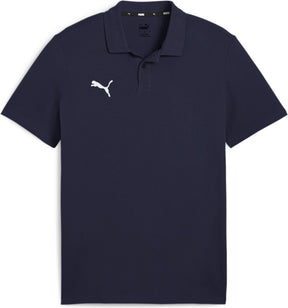 Puma teamgoal casuals polo heren sportshirt - navy- white xl