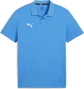 Puma teamgoal casuals polo heren sportshirt - ignite blue- white xl