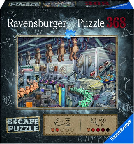 Ravensburger escape puzzle the toy factory - 368 stukjes
