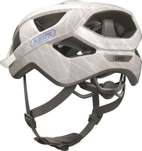 Abus helm aduro 3.0 white art l 58-62cm