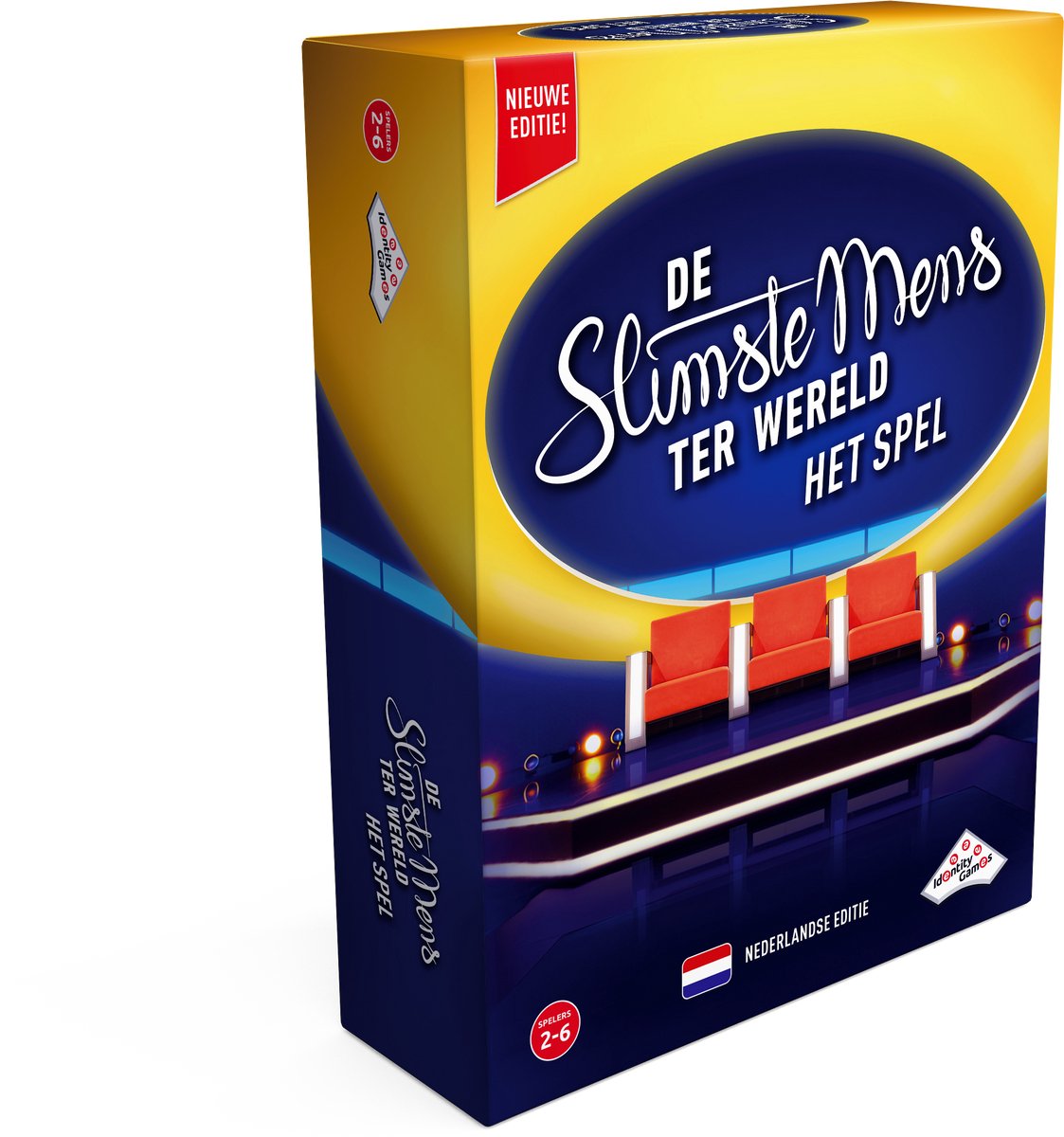 Identity games international de slimste mens ter wereld het spel - partyspel - inclusief timers