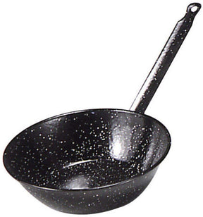 Esmaltada sarten - diepe wokpan emaille - 22 cm diameter