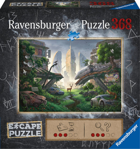 Ravensburger escape puzzel desolated city - puzzel - 368 stukjes - vanaf 12 jaar